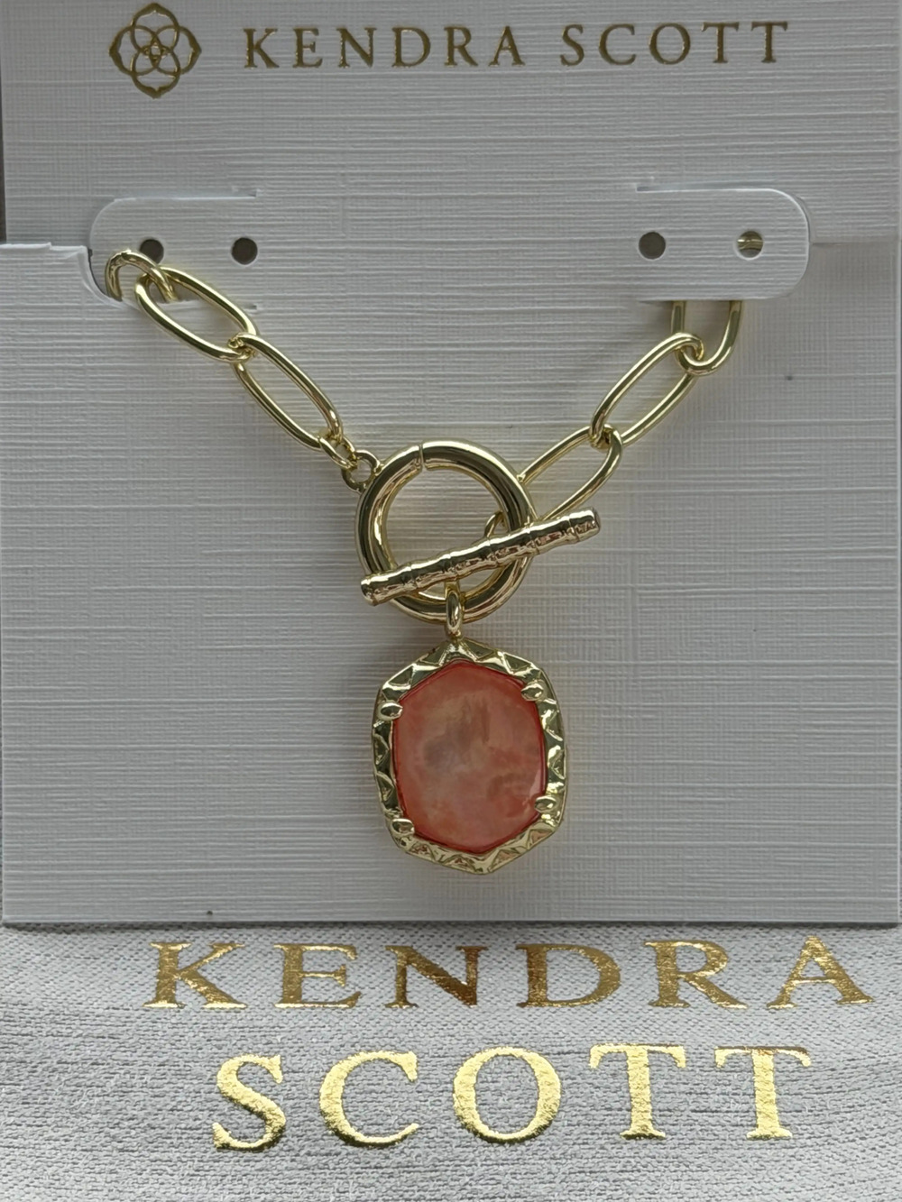 Kendra Scott White Mickey Mouse Pendant Necklace